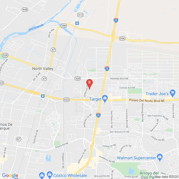 Brycon Construction location map: 8400 Firestone Ln NE, Albuquerque, NM 87113, United States, Albuquerque, New Mexico